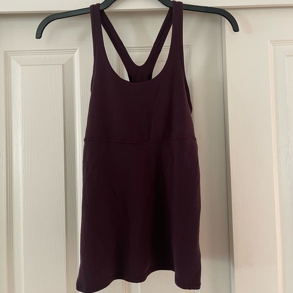 Plum Lululemon tank top